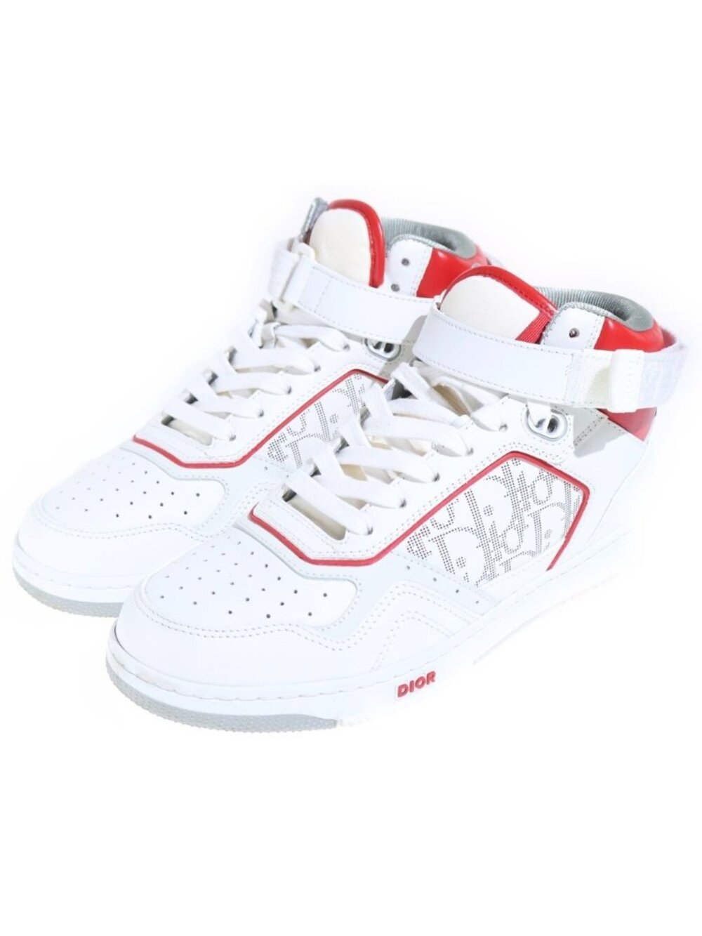 Dior Oblique High Cut Sneakers White - Picture 2 of 6